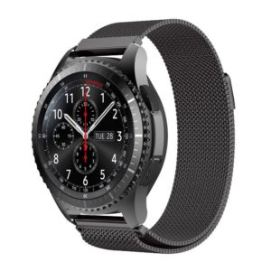 Металлический ремешок Milanese Loop для Samsung Gear S3 черный
