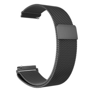 Металевий ремінець Milanese Loop для Samsung Galaxy Watch Active (1,2) / Samsung Galaxy Watch 42mm чорний