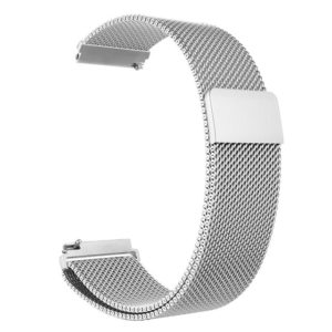 Металевий ремінець Milanese Loop для Samsung Gear Sport / Samsung Galaxy Watch 42mm срібний