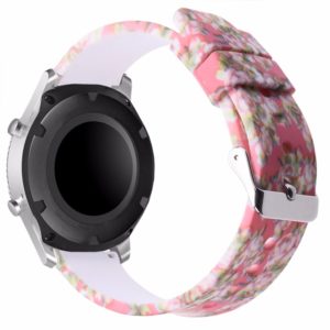 Силіконовий ремінець Color для Samsung Gear S3 / Samsung Galaxy Watch 46mm pink