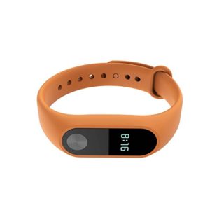 Силіконовий ремінець usual для Xiaomi Mi Band 2 помаранчевий