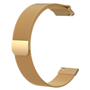 Металевий ремінець Milanese Loop для Samsung Gear Sport / Samsung Galaxy Watch 42mm золотой