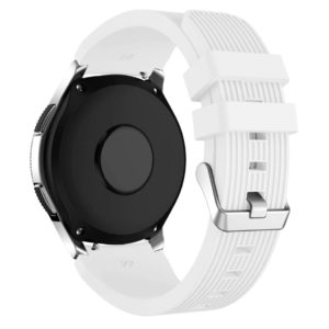 Силіконовий ремінець Galaxy для Samsung Gear S3 / Samsung Galaxy Watch 46mm білий