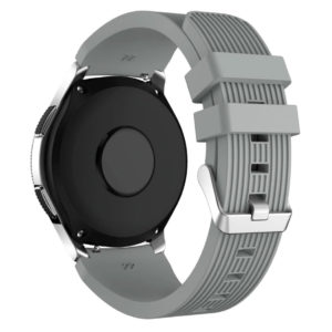 Силіконовий ремінець Galaxy для Samsung Gear S3 / Samsung Galaxy Watch 46mm сірий