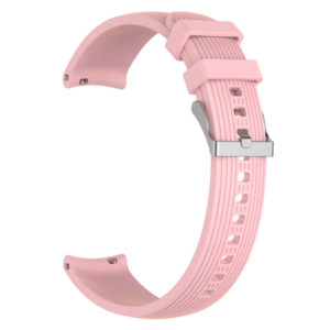 Силіконовий ремінець Galaxy для Samsung Gear Sport / Samsung Watch 42mm рожевий