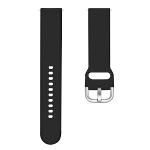 Силіконовий ремінець Normal для Samsung Galaxy Watch 4 / 5 / 6 чорний 20mm