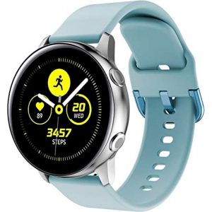 Силіконовий ремінець One для Samsung Galaxy Watch Active (1,2) / Samsung Galaxy Watch 42mm блакитний