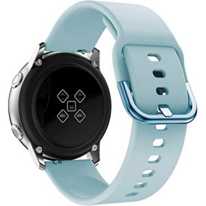 Силіконовий ремінець One для Samsung Galaxy Watch 4 / 5 / 6 світло-блакитний 20mm