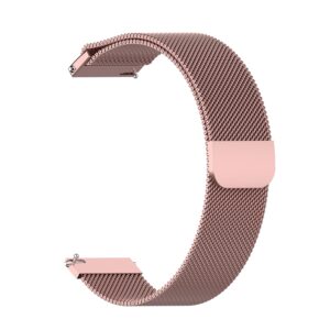 Металевий ремінець Milanese Loop для Samsung Gear Sport / Samsung Galaxy Watch 42mm рожевий