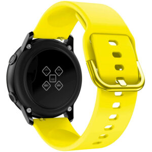 Силіконовий ремінець One для Samsung Galaxy Watch Active (1,2) / Samsung Galaxy Watch 42mm жовтий