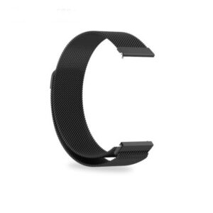 Металевий ремінець Milanese Loop для Samsung Galaxy Watch 4 / 5 чорний 20mm