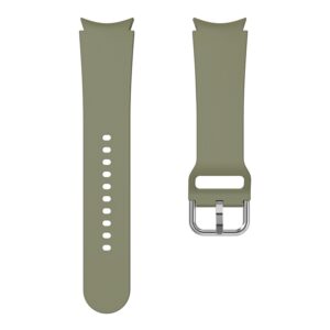 Силіконовий ремінець Galaxy OneLine для Samsung Galaxy Watch 4 / 5 / 6 хакі 20mm L