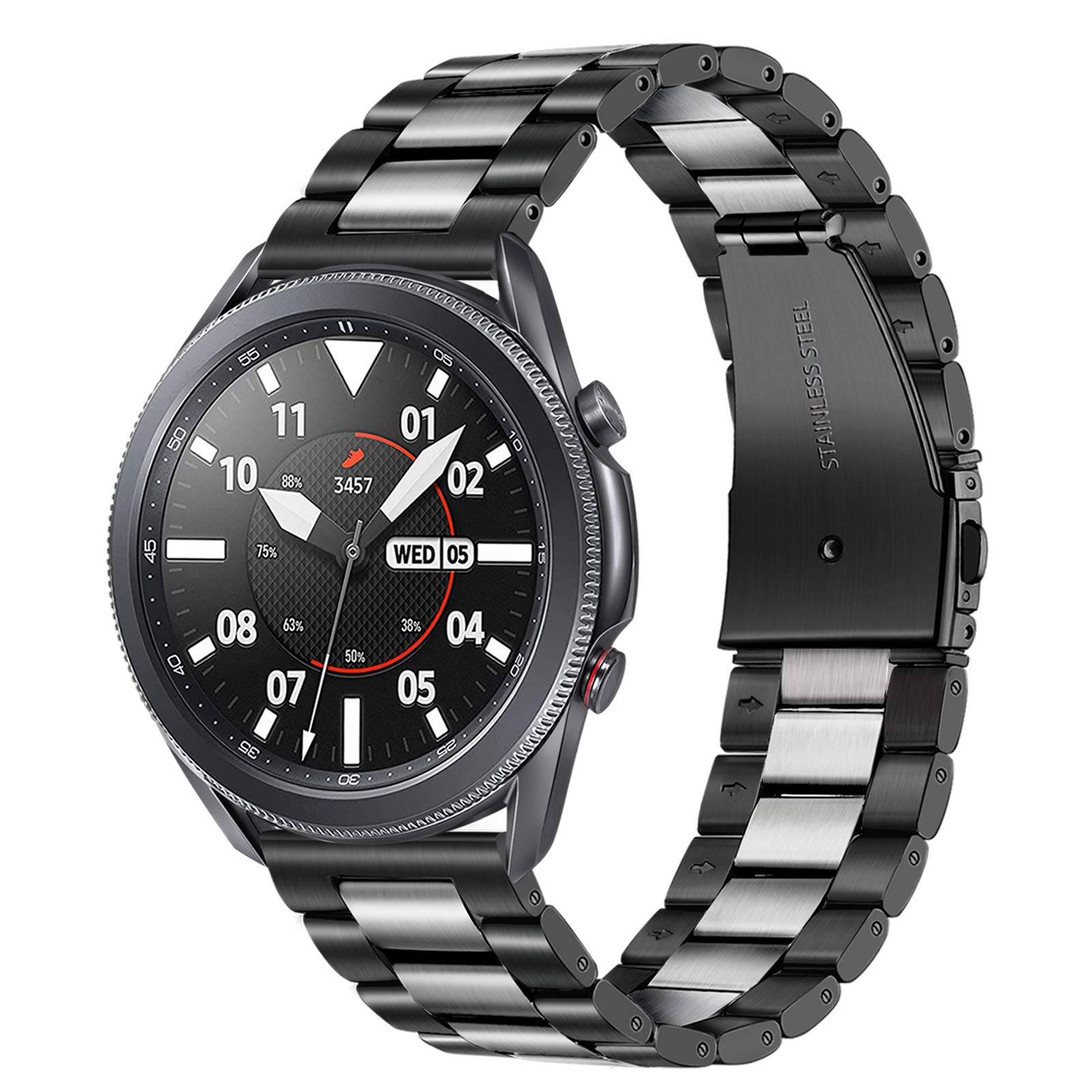 metallicheskij-remeshok-stainless-premium-dlja-samsung-gear-galaxy-serebrjano-chernyj-2