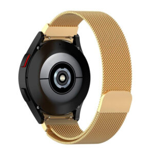 Металевий ремінець Milanese Loop Steel для Samsung Galaxy Watch 4 / 5 / 6 золотий 20mm