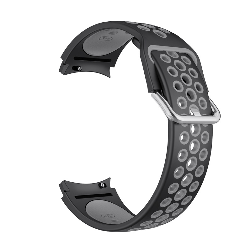 remeshok-perfarirovanniy-dlya-samsung-galaxy-watch-4-20mm-40-46-mm-cherno-seriy-4