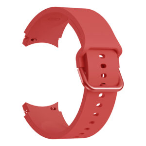 Силіконовий ремінець Galaxy Color для Samsung Galaxy Watch 4 / 5 / 6 червоний 20mm L