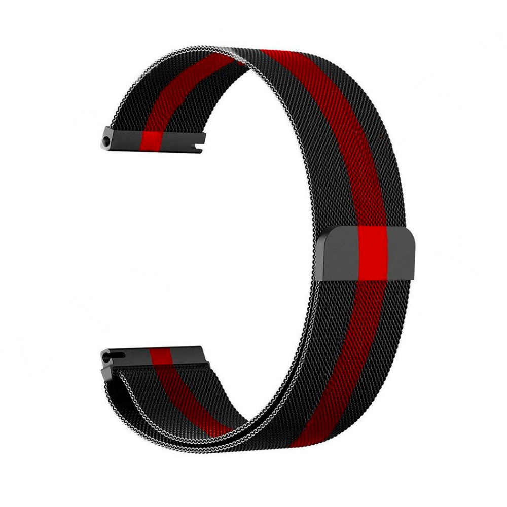 metalevij-reminecz-milanese-loop-dlya-samsung-galaxy-watch-active-12-samsung-galaxy-watch-42mm-black-and-red-1