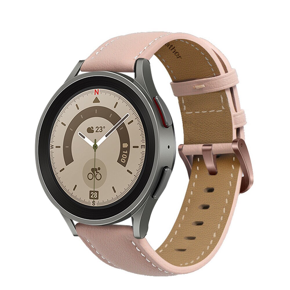 shkiryanij-reminecz-premium-dlya-samsung-galaxy-watch-4-bezhevij-20mm-2