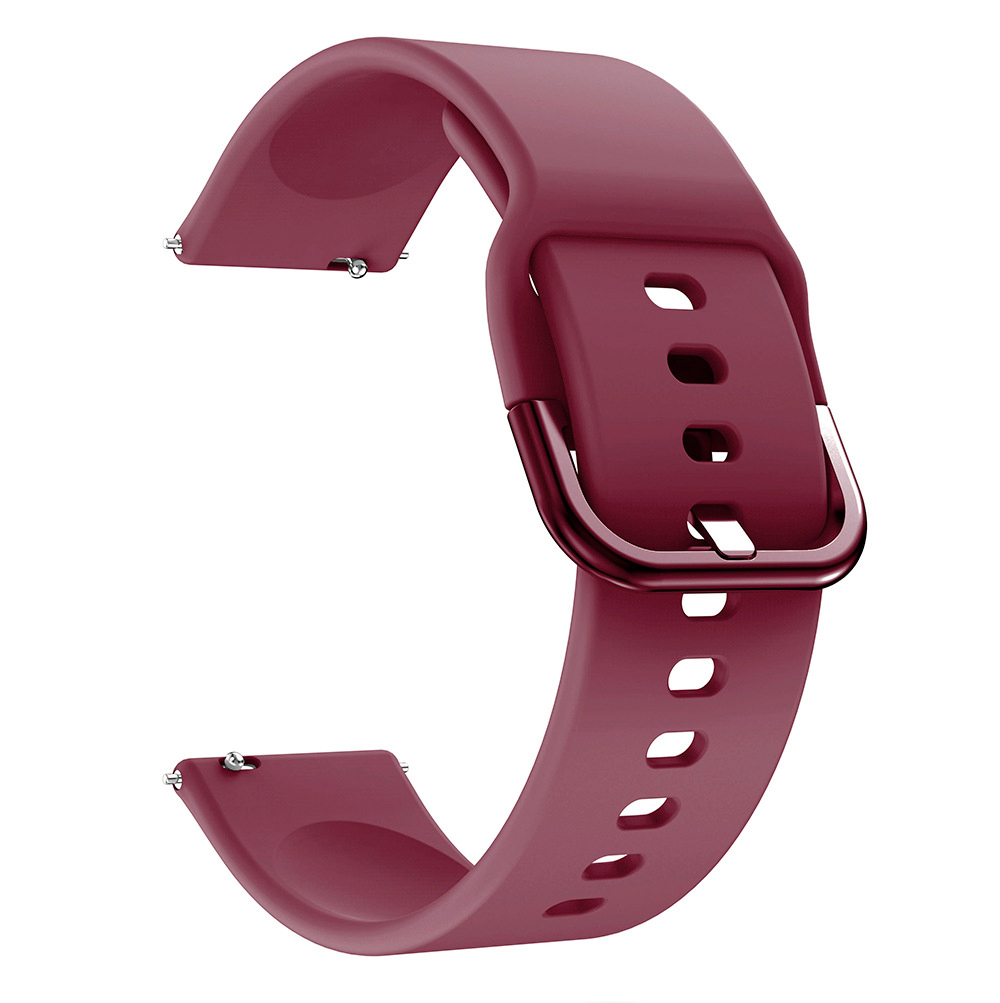 silikonovij-reminecz-one-dlya-samsung-galaxy-watch-active-12-samsung-galaxy-watch-42mm-temno-vishnevij-2