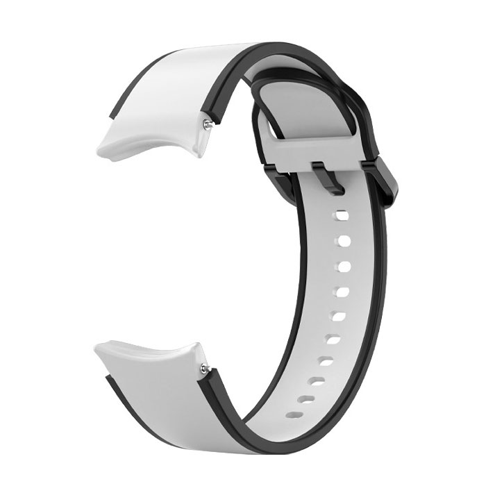 silikonovij-reminecz-double-line-dlya-samsung-galaxy-watch-4-5-bilo-chornij-20mm-l-3