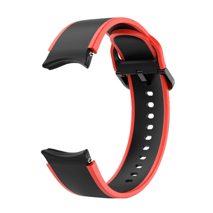 silikonovij-reminecz-double-line-dlya-samsung-galaxy-watch-4-5-chorno-chervonij-20mm-l-3