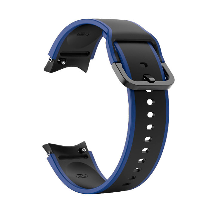 silikonovij-reminecz-double-line-dlya-samsung-galaxy-watch-4-5-chorno-sinij-20mm-l-2