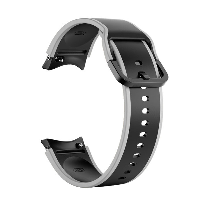 silikonovij-reminecz-double-line-dlya-samsung-galaxy-watch-4-5-chorno-sirij-20mm-l-2