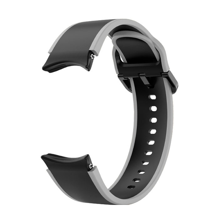 silikonovij-reminecz-double-line-dlya-samsung-galaxy-watch-4-5-chorno-sirij-20mm-l-3