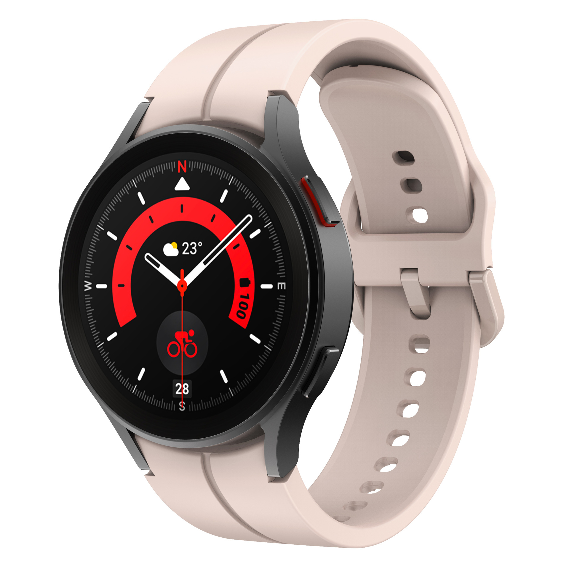 silikonovij-reminecz-five-classic-dlya-samsung-galaxy-watch-4-5-rozhevo-bezhevij-20mm-l-1