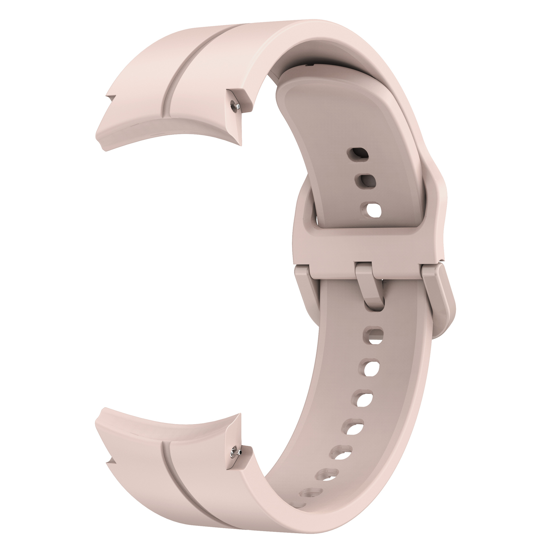 silikonovij-reminecz-five-classic-dlya-samsung-galaxy-watch-4-5-rozhevo-bezhevij-20mm-l-3