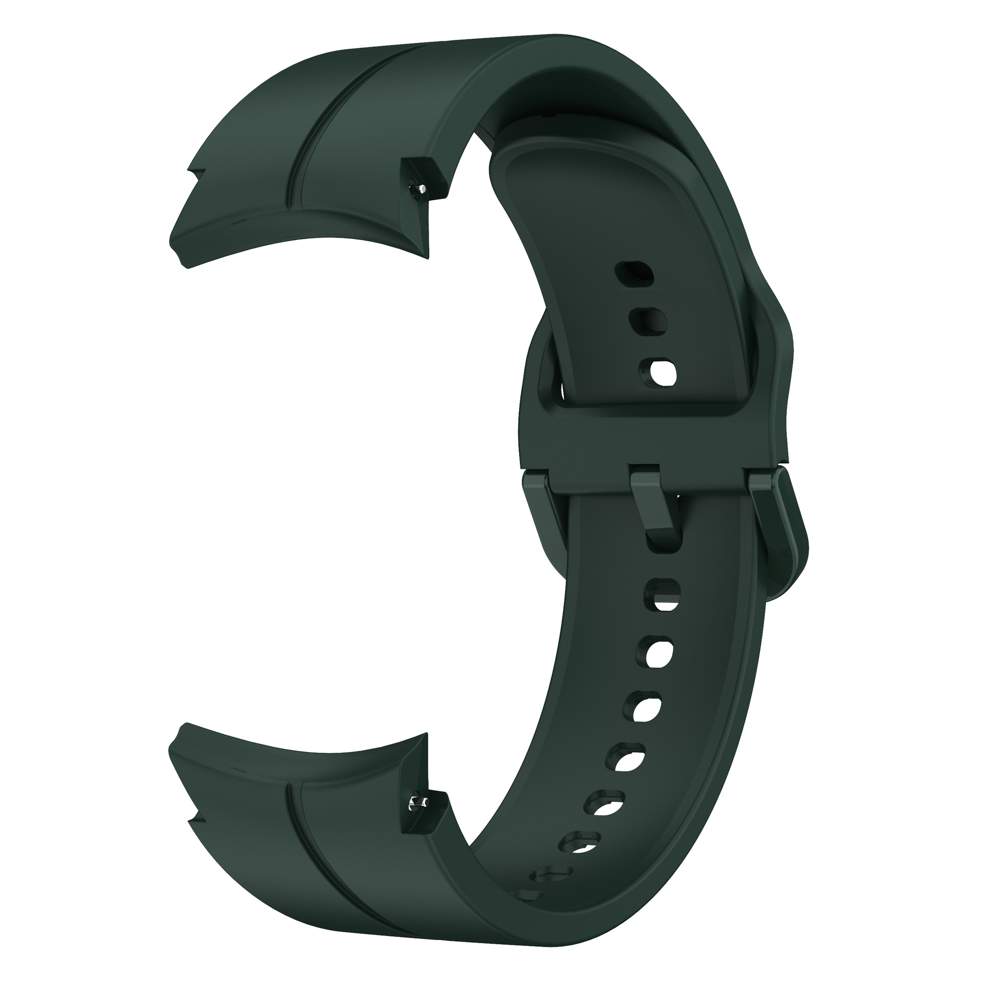 silikonovij-reminecz-five-classic-dlya-samsung-galaxy-watch-4-5-temno-zelenij-20mm-l-3