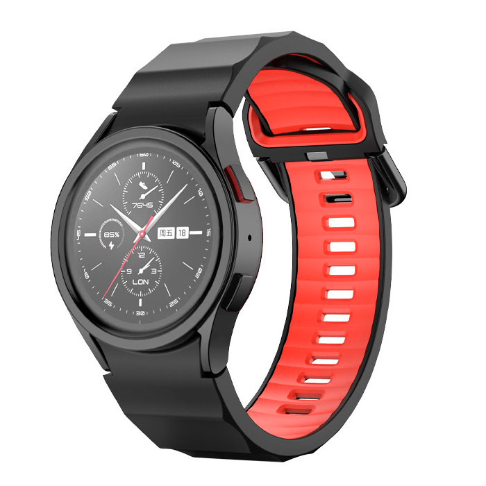 silikonovij-reminecz-ribbed-dlya-samsung-galaxy-watch-4-5-chorno-chervonij-20mm-l-1