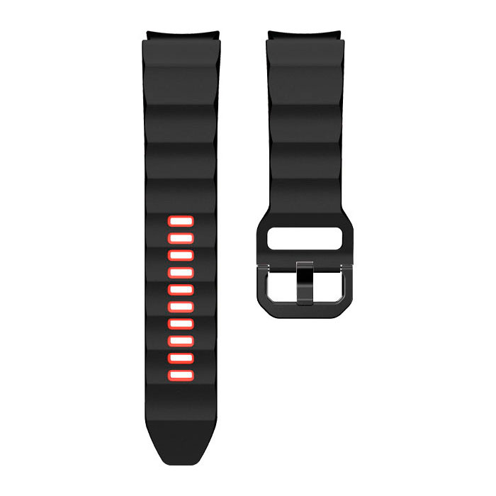 silikonovij-reminecz-ribbed-dlya-samsung-galaxy-watch-4-5-chorno-chervonij-20mm-l-4