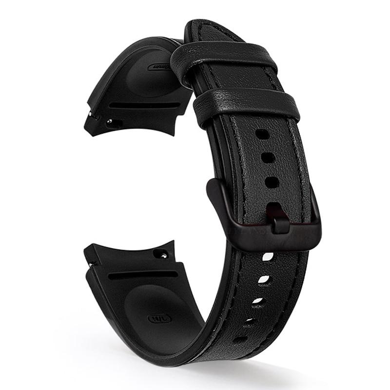 shkiryanij-reminecz-slick-dlya-samsung-galaxy-watch-4-5-korichnevo-chornij-20mm-1