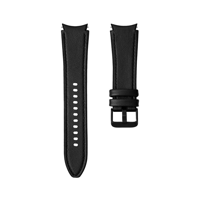 shkiryanij-reminecz-slick-dlya-samsung-galaxy-watch-4-5-korichnevo-chornij-20mm-2