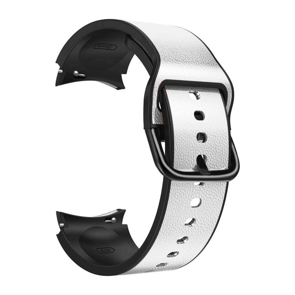 shkiryanij-reminecz-west-dlya-samsung-galaxy-watch-4-5-bilo-chornij-20mm-4