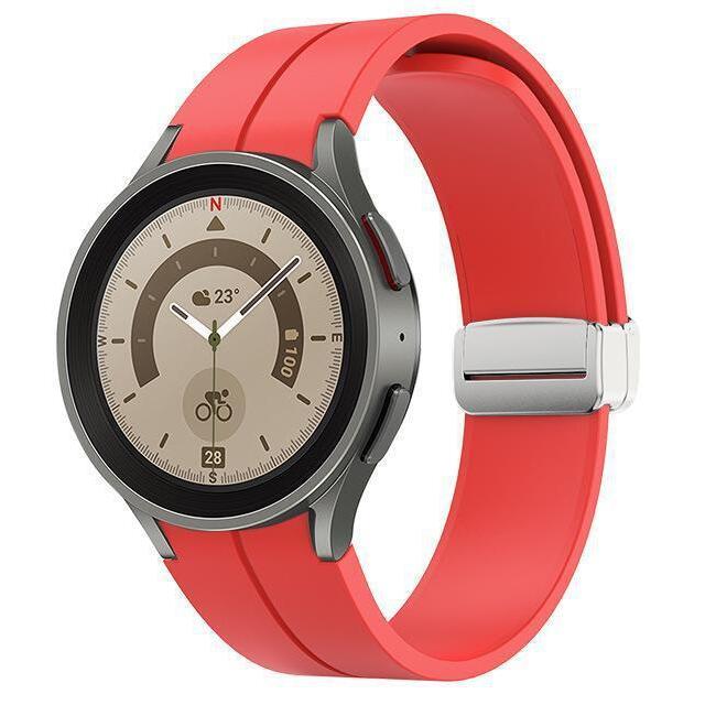 silikonovij-reminecz-cls-dlya-samsung-galaxy-watch-4-5-chervonij-20mm-1
