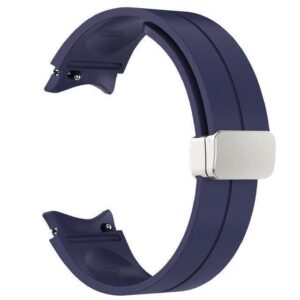 Силіконовий ремінець Cls для Samsung Galaxy Watch 4 / 5 / 6 синiй 20mm