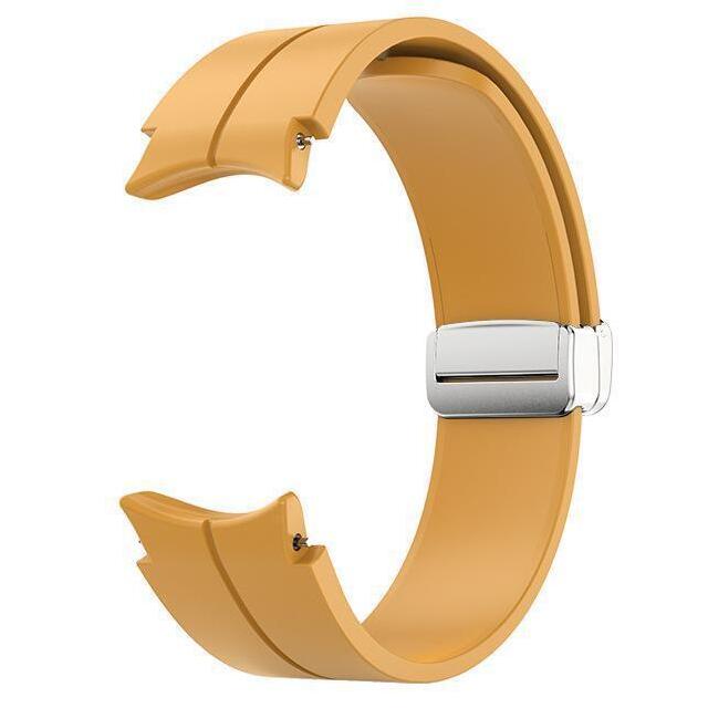 silikonovij-reminecz-cls-dlya-samsung-galaxy-watch-4-5-zhovto-girchichnij-20mm-3