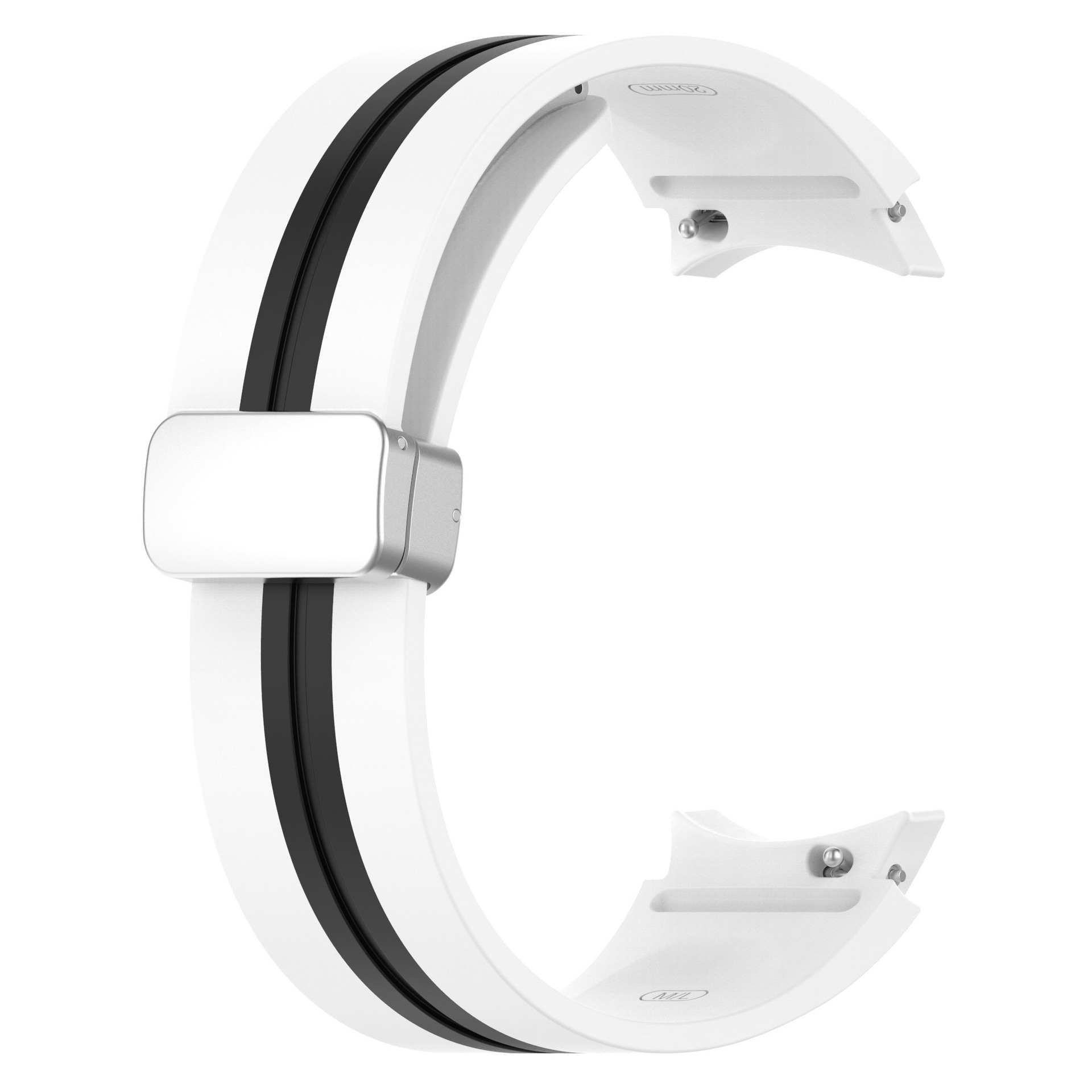 silikonovij-reminecz-cls-line-dlya-samsung-galaxy-watch-4-5-bilo-chornij-20mm-3