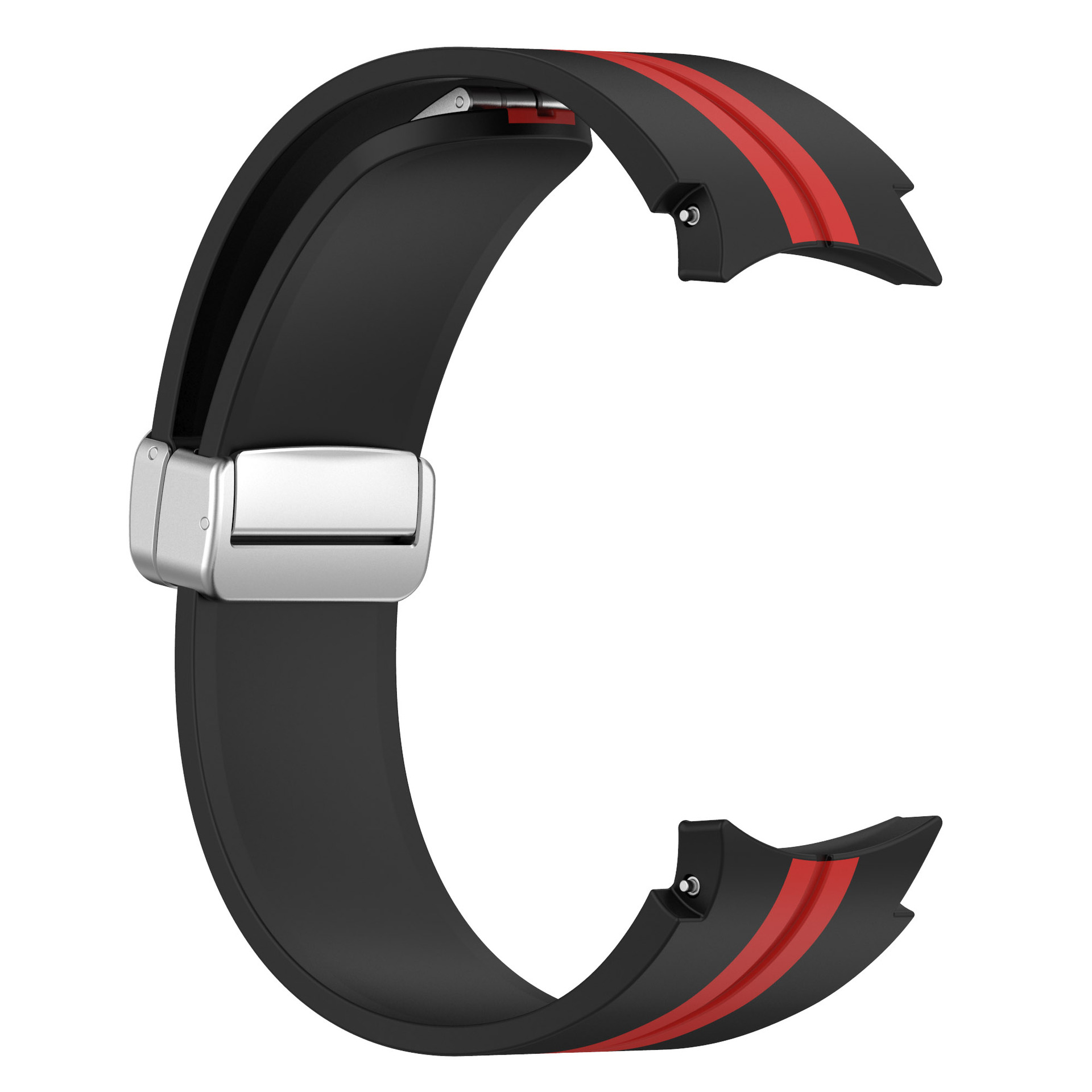 silikonovij-reminecz-cls-line-dlya-samsung-galaxy-watch-4-5-chorno-chervonij-20mm-4