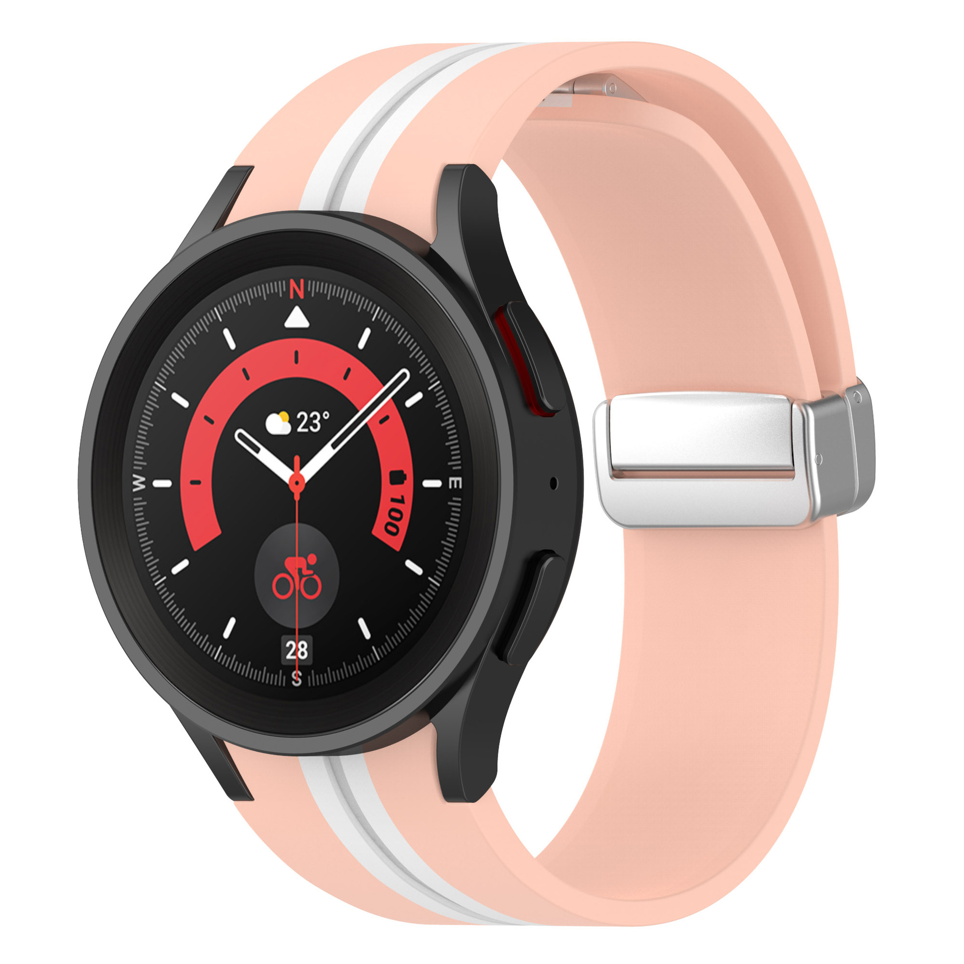 silikonovij-reminecz-cls-line-dlya-samsung-galaxy-watch-4-5-rozhevo-bilij-20mm-1