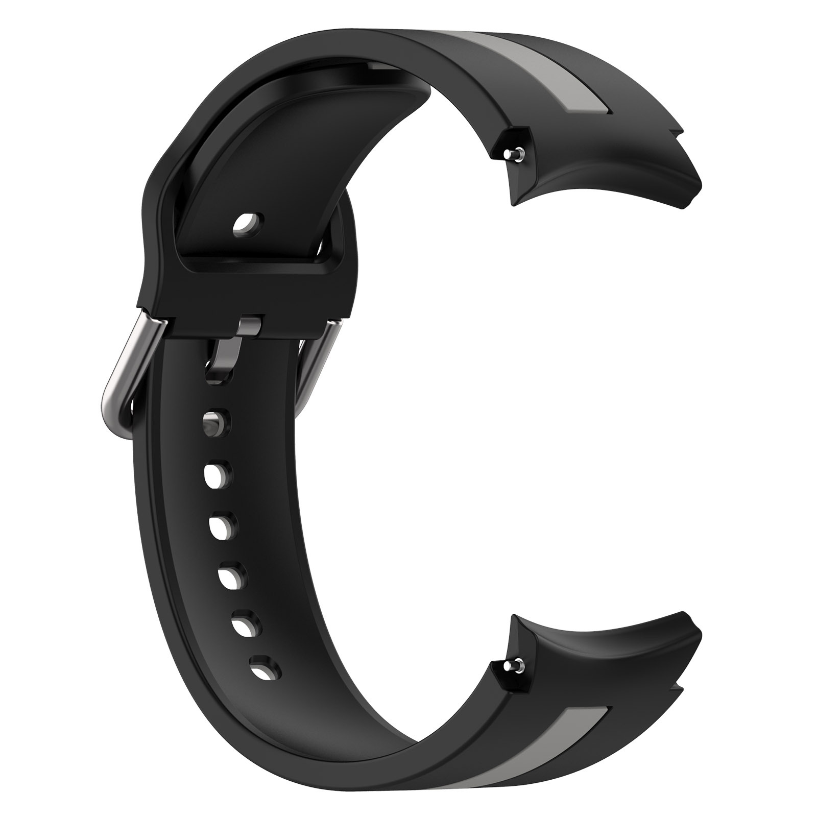 silikonovij-reminecz-d2-dlya-samsung-galaxy-watch-4-5-chorno-sirij-20mm-4