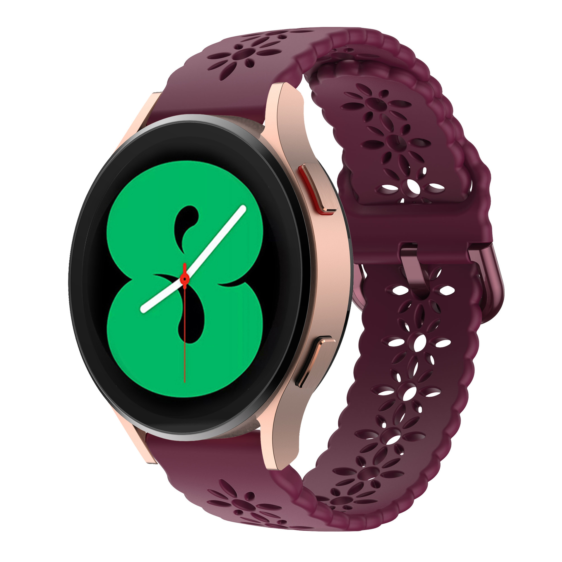 silikonovij-reminecz-flower-dlya-samsung-galaxy-watch-4-5-temno-chervonij-20mm-1.jpg