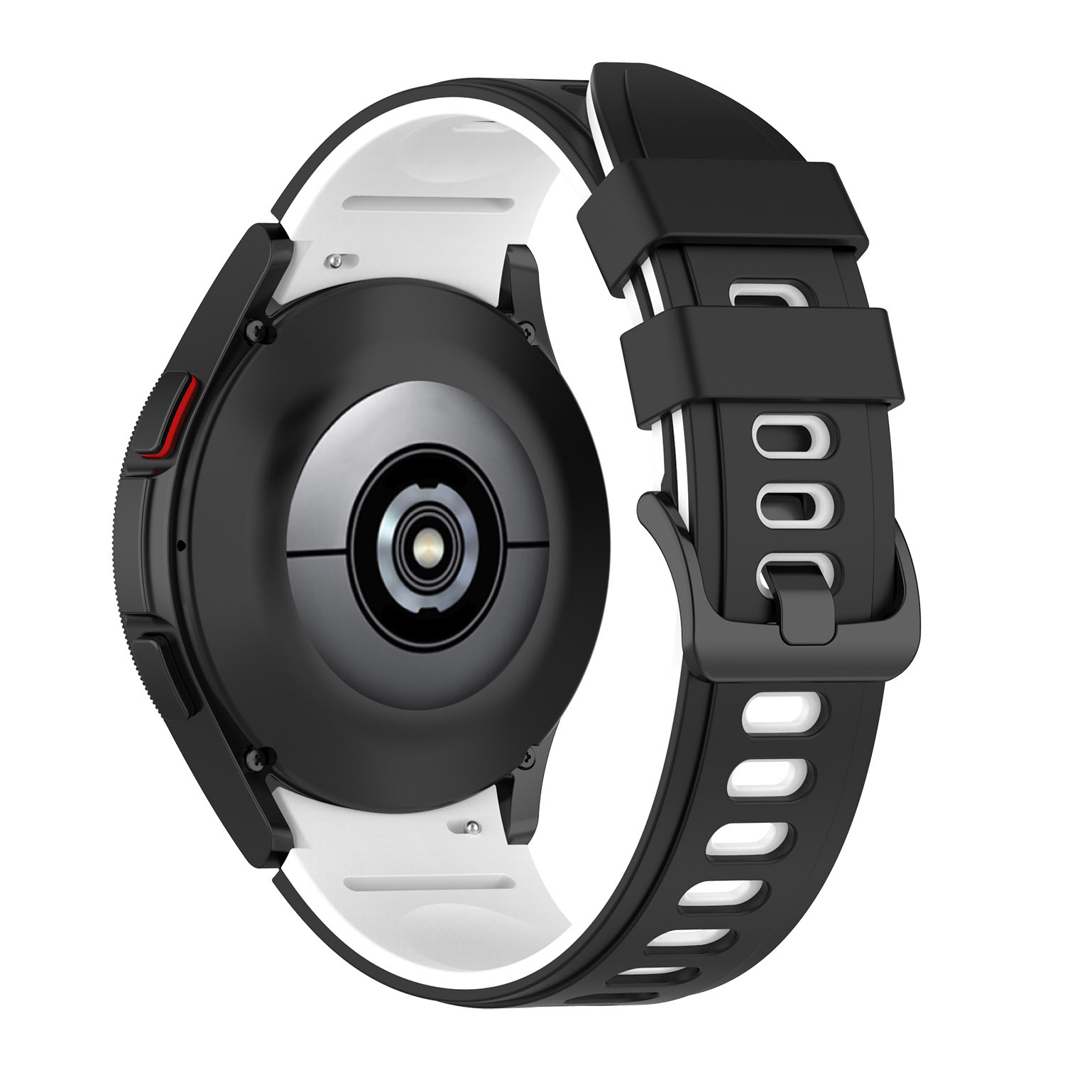 silikonovij-reminecz-ricco-dlya-samsung-galaxy-watch-4-5-chorno-bilij-20mm-2