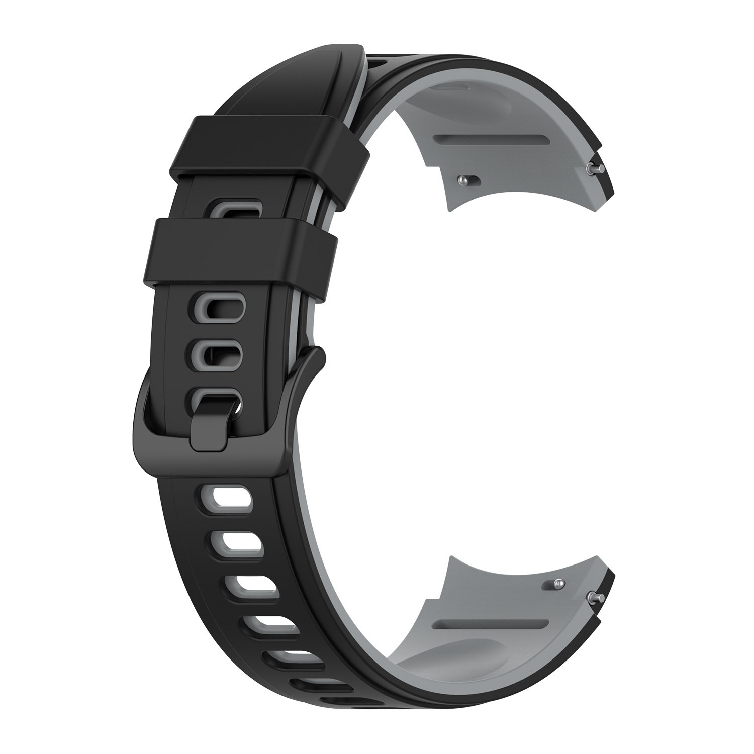 silikonovij-reminecz-ricco-dlya-samsung-galaxy-watch-4-5-chorno-sirij-20mm-3