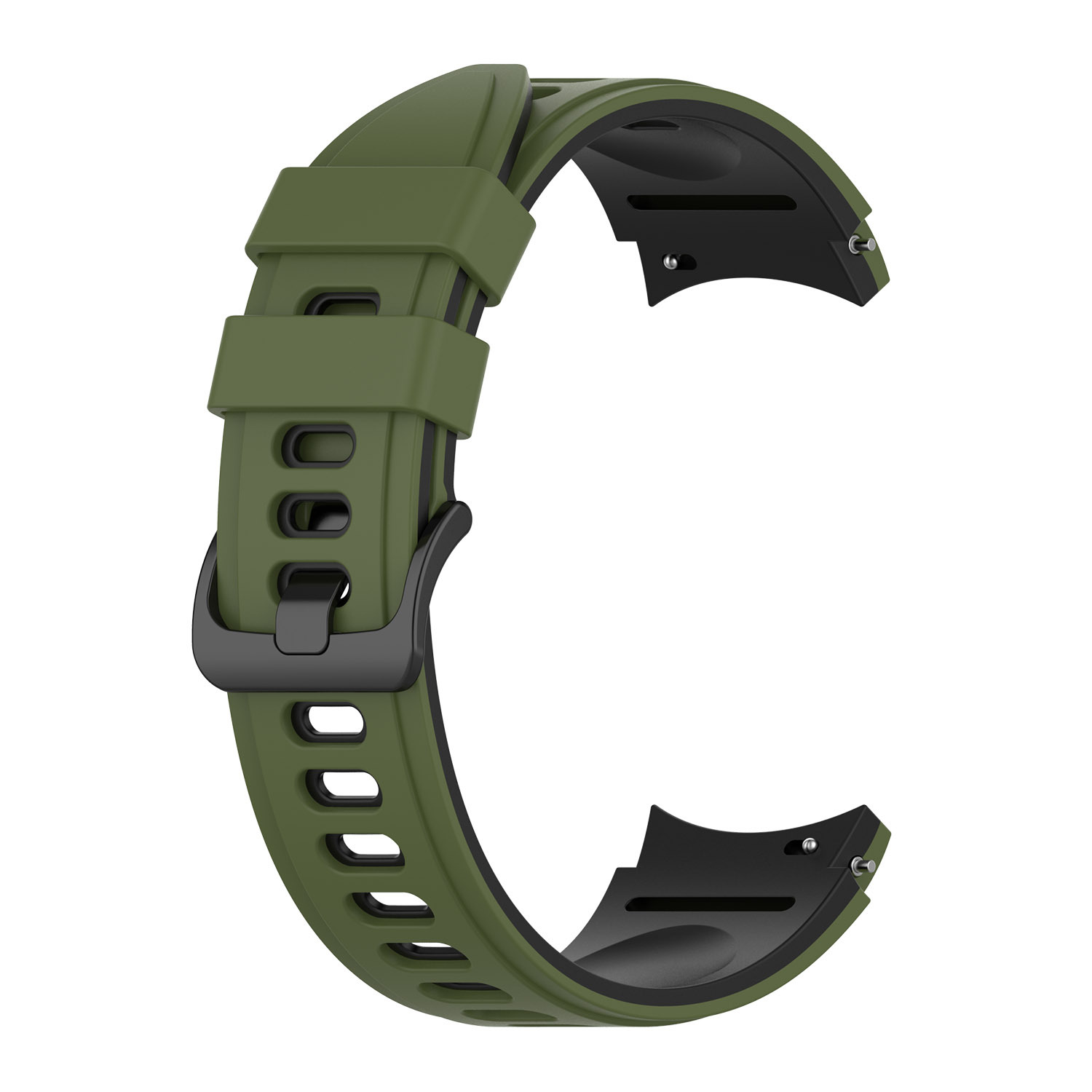silikonovij-reminecz-ricco-dlya-samsung-galaxy-watch-4-5-zeleno-chornij-20mm-3