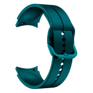 Силіконовий ремінець Five Classic для Samsung Galaxy Watch 4 / 5 / 6 синьо-зелений 20mm L