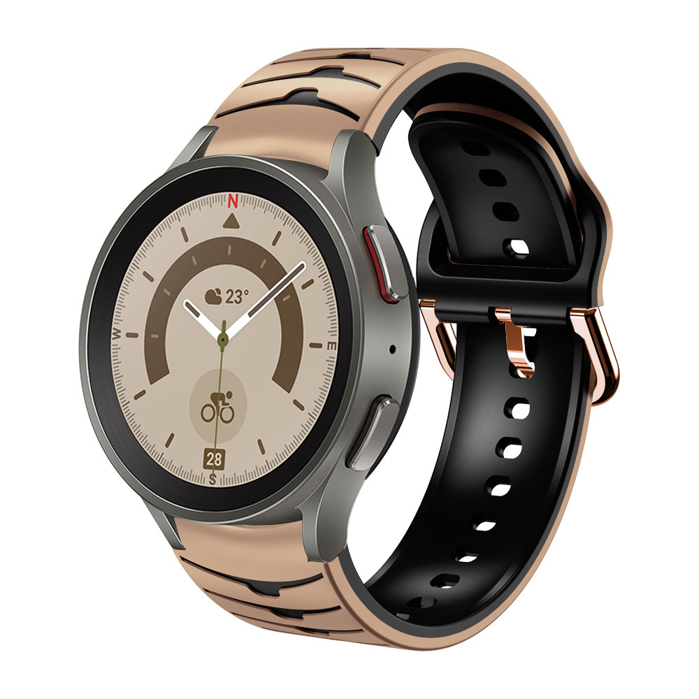 silikonovij-reminecz-scales-dlya-samsung-galaxy-watch-4-5-bezhevo-chornij-20mm-1