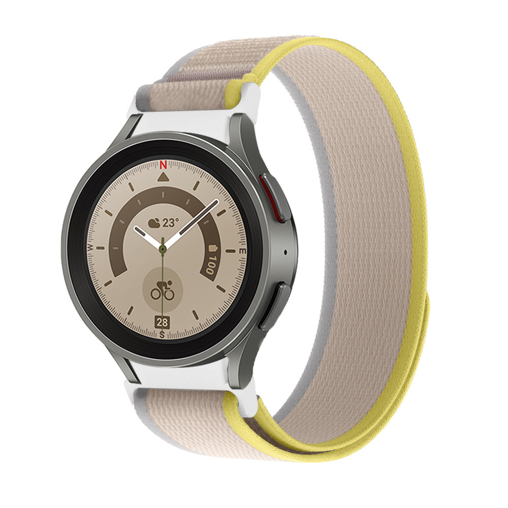 nejlonovyj-reminecz-cloth-dlya-samsung-galaxy-watch-4-5-bezhevo-zhovtyj-20mm-3